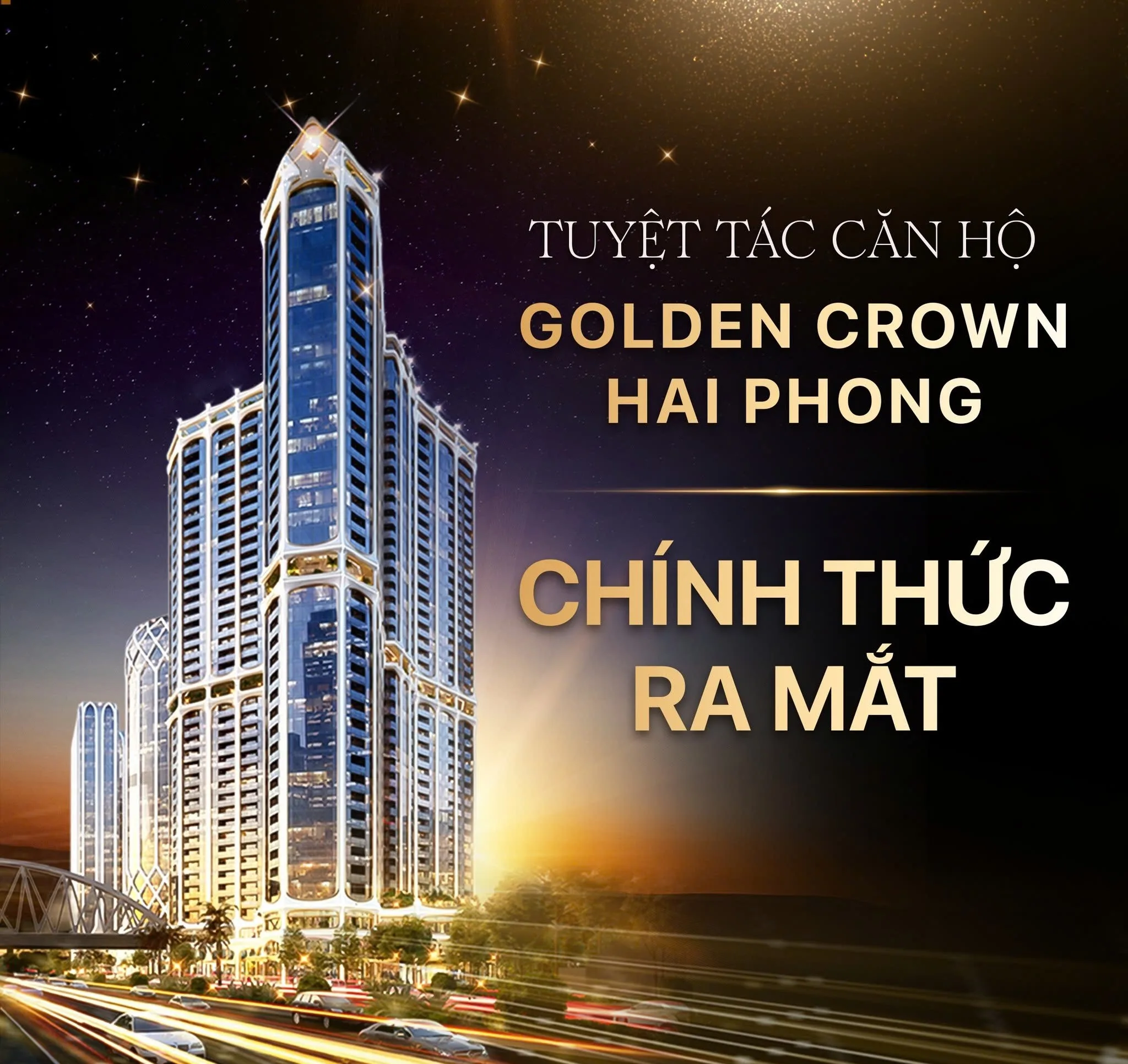 Chiêm ngưỡng tuyệt tác tại căn hộ Golden Crown Hải Phòng