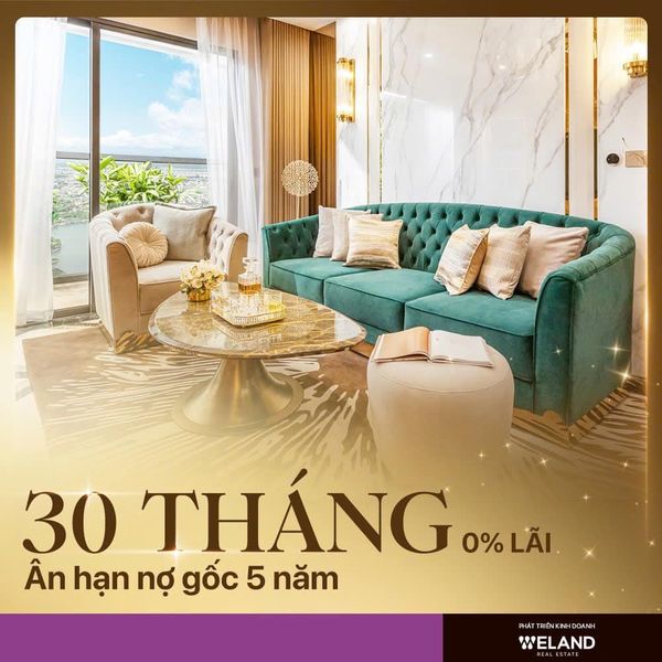 Chính sách lãi suất 0% trong 30 tháng tại Golden Crown Hải Phòng