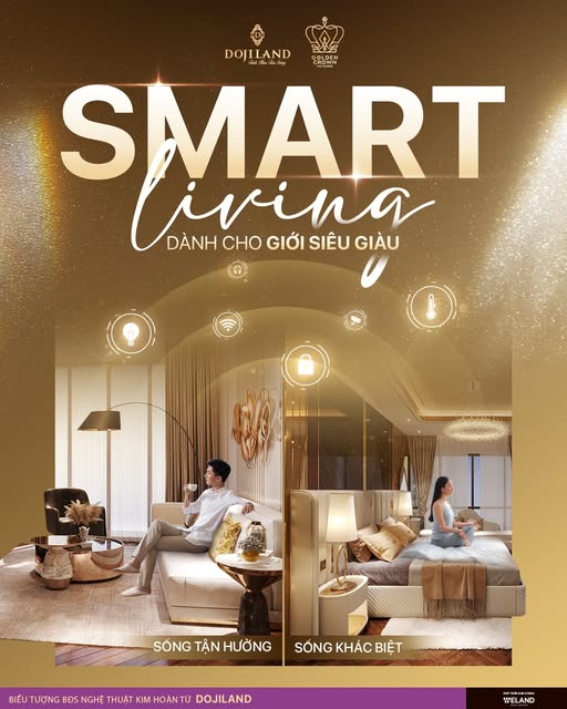 Smart Living tại Golden Crown Hải Phòng: Lối sống cho giới siêu giàu Smart Living tại Golden Crown Hải Phòng: Lối sống cho giới siêu giàu