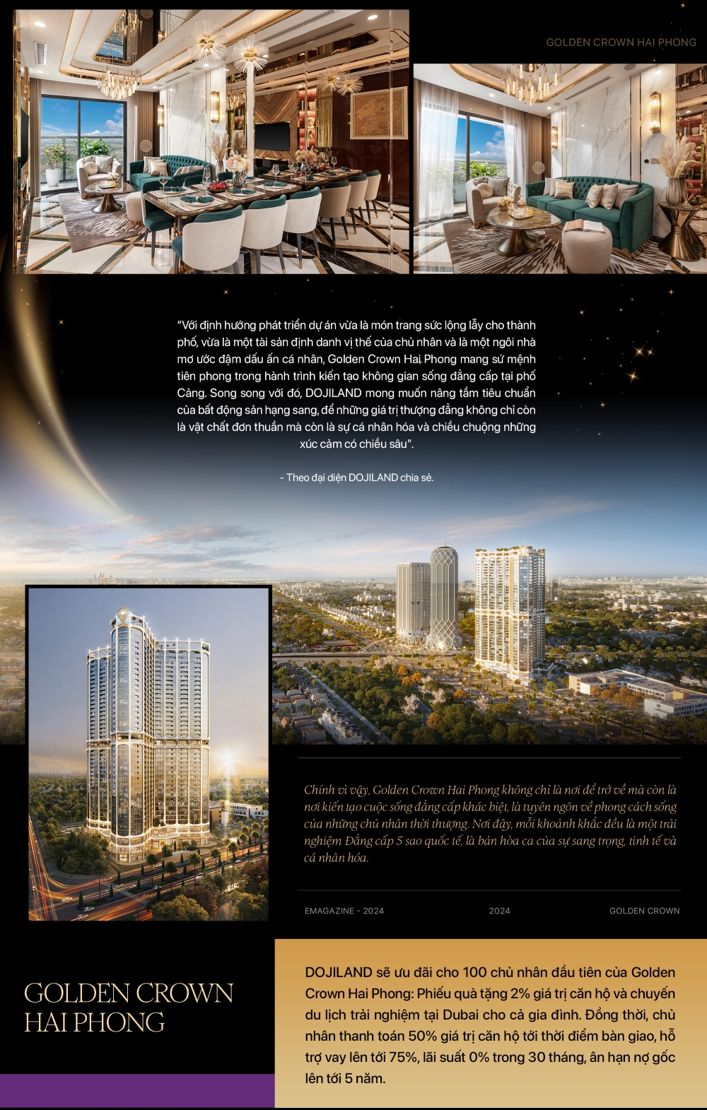 Gói hỗ trợ vay ngân hàng - Điểm sáng trong chính sách bán hàng tại chung cư Golden Crown Hải Phòng