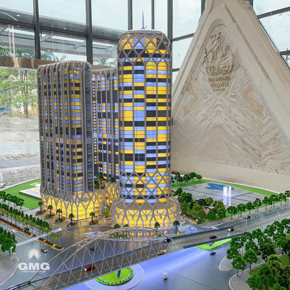 Sự khác biệt ấn tượng của sa bàn dự án Golden Crown Hải Phòng Sự khác biệt ấn tượng của sa bàn dự án Golden Crown Hải Phòng