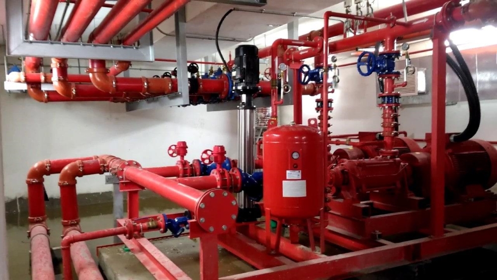 Cấu phần và thiết bị trong hệ thống PCCC tại chung cư Golden Crown Hải Phòng