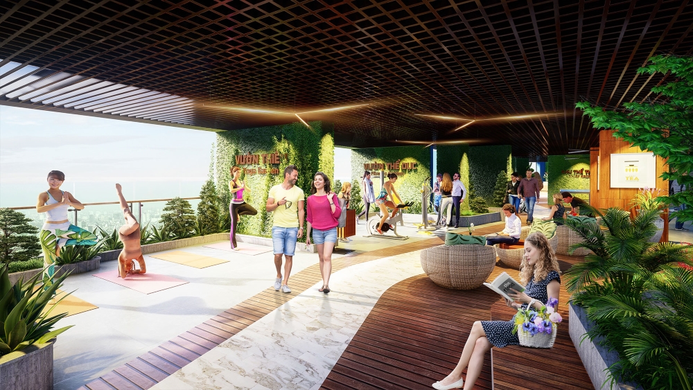 Không gian tầng lánh nạn tại chung cư Golden Crown Hải Phòng: Chức năng và yêu cầu kỹ thuật cốt lõi