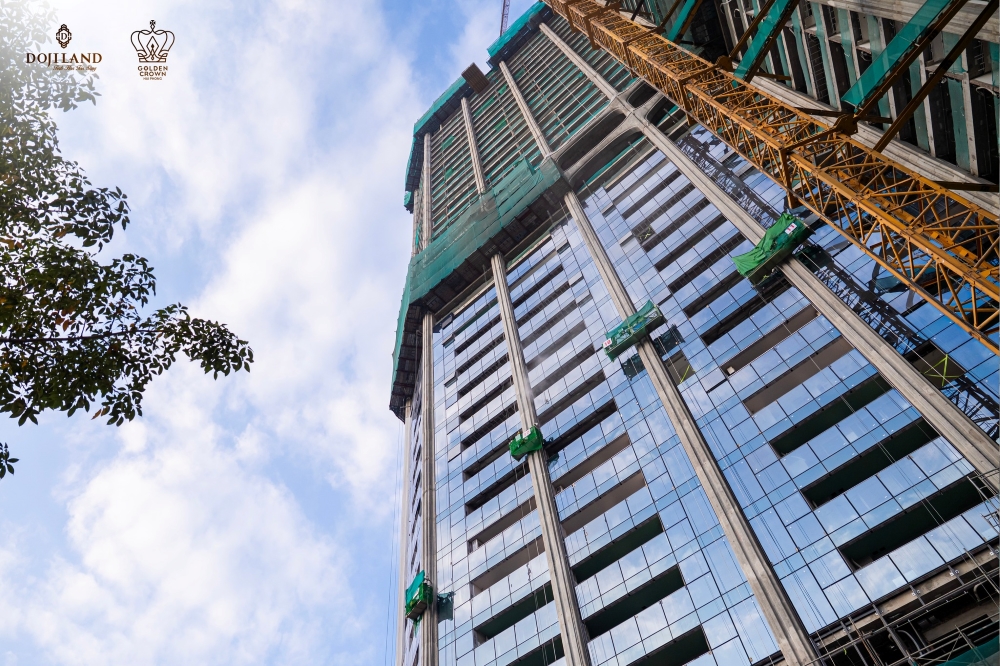 Nhịp độ và chất lượng thi công Golden Crown Hải Phòng tháng 1/2026 Nhịp độ và chất lượng thi công Golden Crown Hải Phòng tháng 1/2026