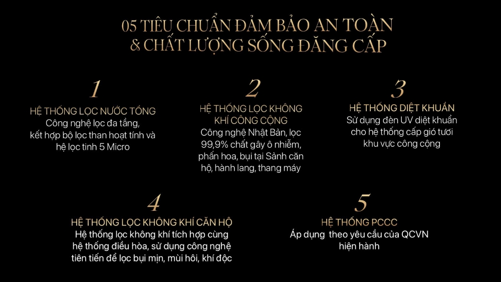 Hệ thống lọc không khí tại chung cư Golden Crown – Nền tảng sống khỏe trong kỷ nguyên đô thị hóa