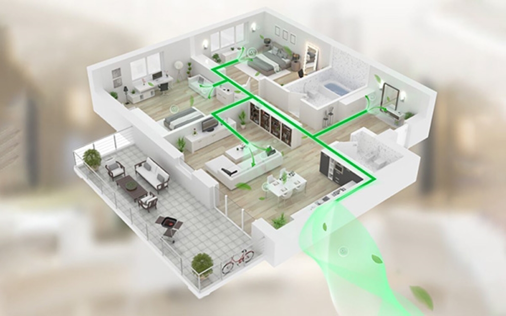 Hệ thống lọc không khí tại chung cư Golden Crown Hải Phòng và tác động trực tiếp đến sức khỏe cư dân