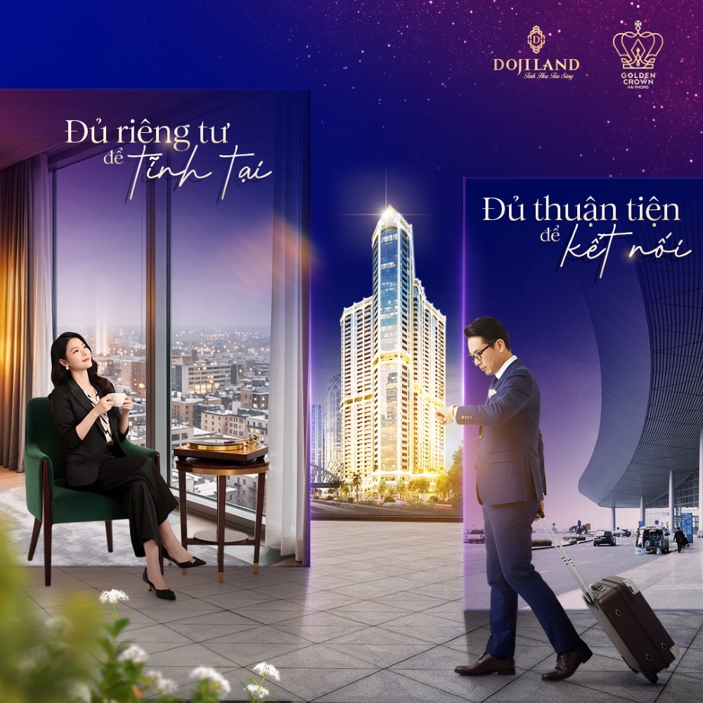 Hệ kính của căn hộ chung cư Golden Crown Hải Phòng – Tối ưu ánh sáng và tầm nhìn cho căn hộ cao cấp