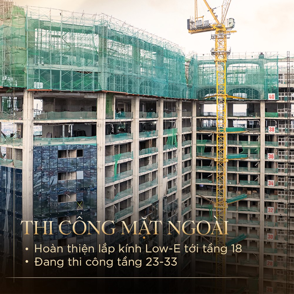 Tiến độ thi công Golden Crown Hải Phòng trong tháng 3/2026 cho thấy nhịp độ thi công và cam kết bàn giao của chủ đầu tư Tiến độ thi công Golden Crown Hải Phòng trong tháng 3/2026 cho thấy nhịp độ thi công và cam kết bàn giao của chủ đầu tư