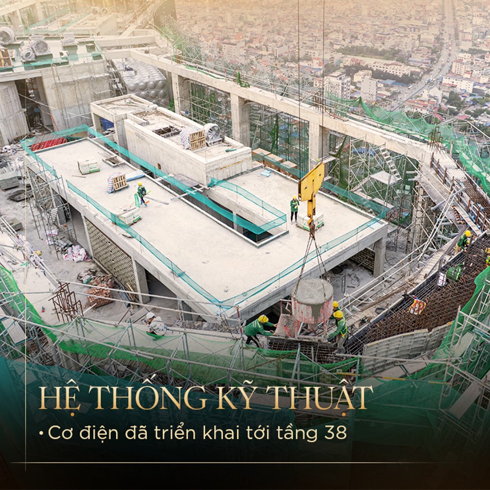 Tiến độ thi công Golden Crown Hải Phòng trong tháng 3/2026 cho thấy nội thất và tiện ích từng chi tiết đều được chăm chút Tiến độ thi công Golden Crown Hải Phòng trong tháng 3/2026 cho thấy nội thất và tiện ích từng chi tiết đều được chăm chút