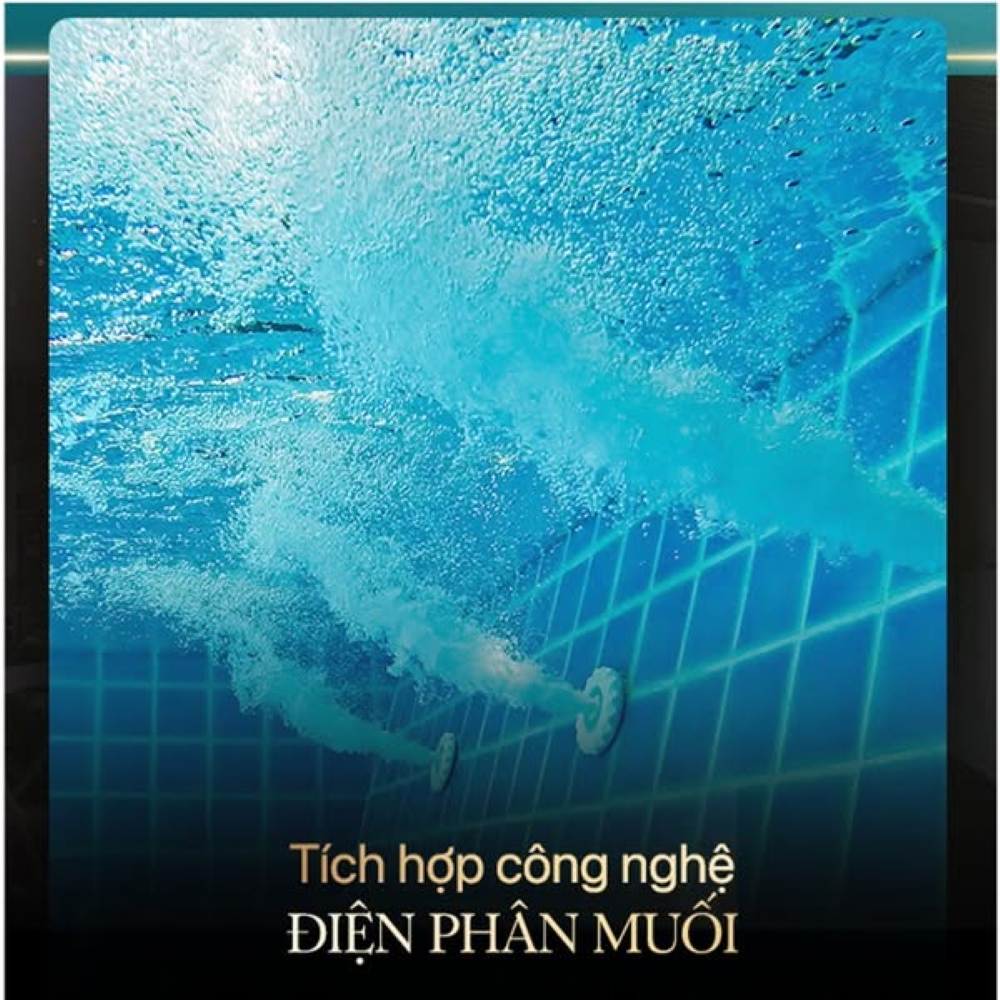 Tổng quan về hệ thống lọc nước bể bơi tại Golden Crown