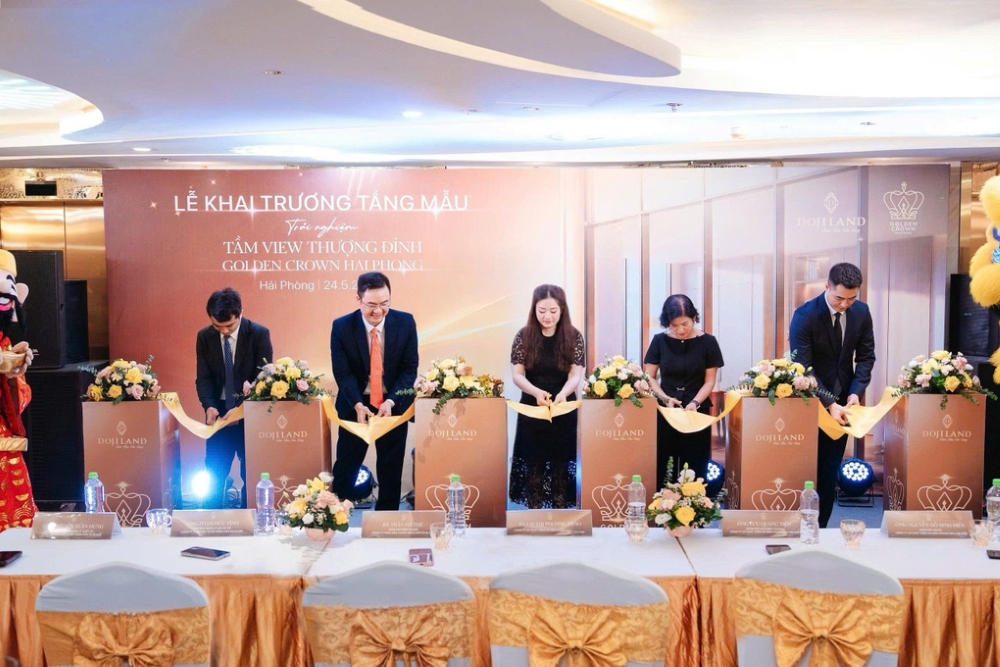 Không gian tầng căn hộ mẫu tại chung cư Golden Crown được phát triển theo tiêu chuẩn BĐS hạng sang